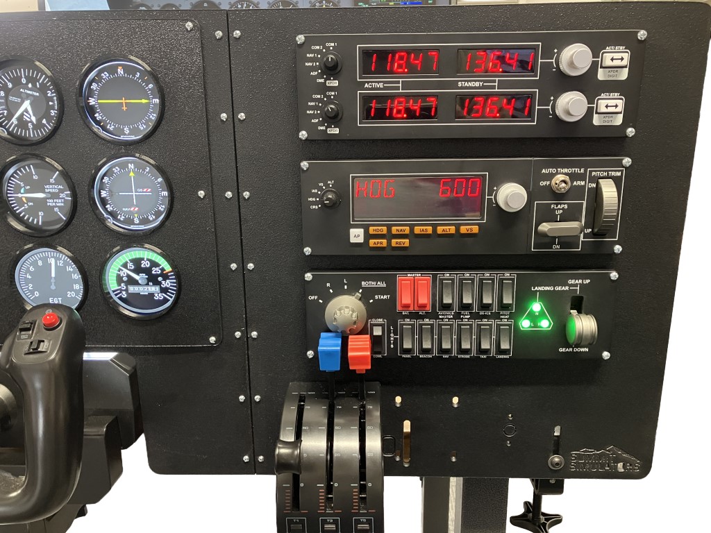 Flight Simulator Control Panel